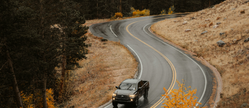 Quicker steering recovery in wet conditions